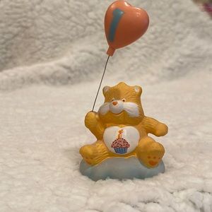 Care Bears Birthday Bear 1st birthday statue, vintage from 1985
